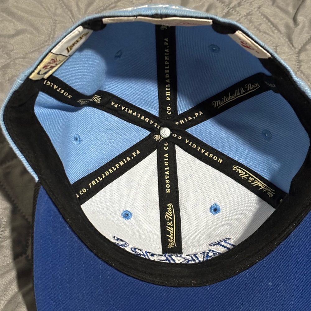 Mitchell & Ness Blue and Gray Cap - Picture 5 of 5